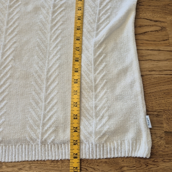 Orvis Cream Chenille Sweater - Picture 8 of 8